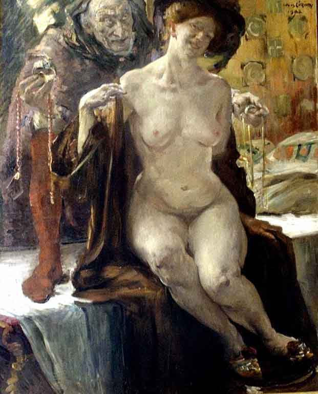 Lovis Corinth Verfuhrung